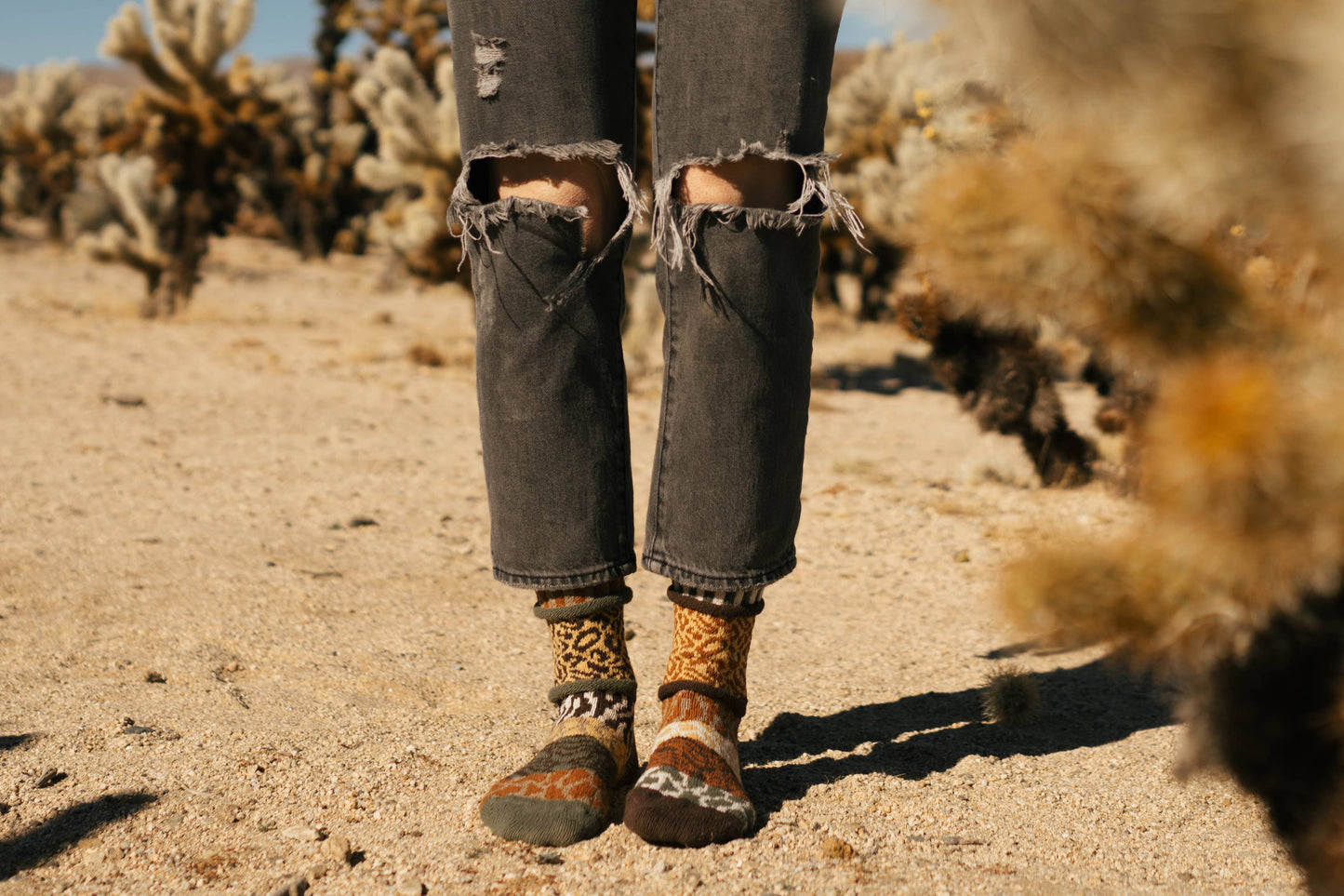 Savanna Crew Socks | Gives Back To Wildlife Conservation