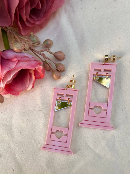 Sweetheart Guillotine Earrings