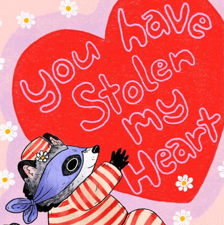 Stolen My Heart Card