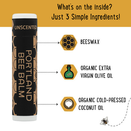 Unscented Beeswax Lip Balm
