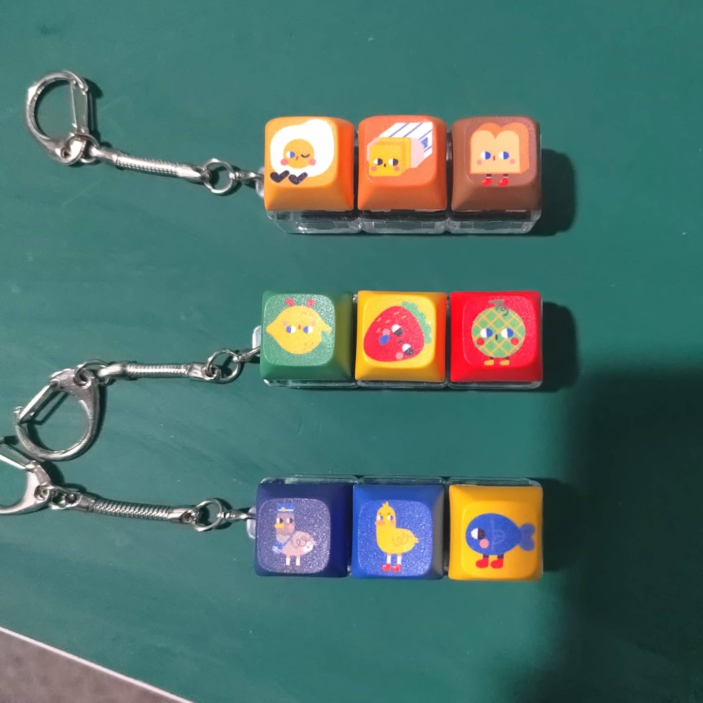 Keycap Keychain