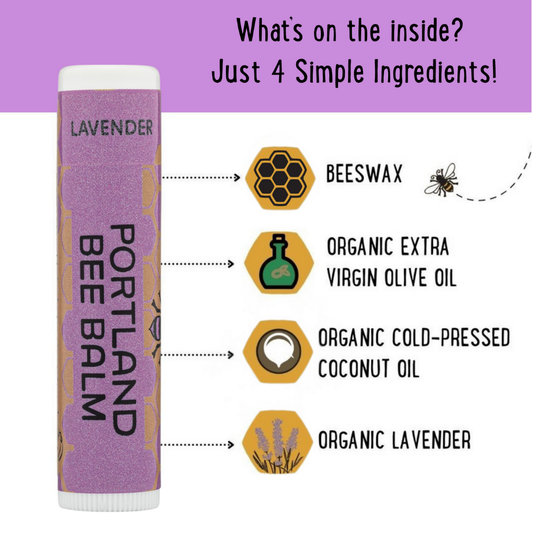 Lavender Beeswax Lip Balm