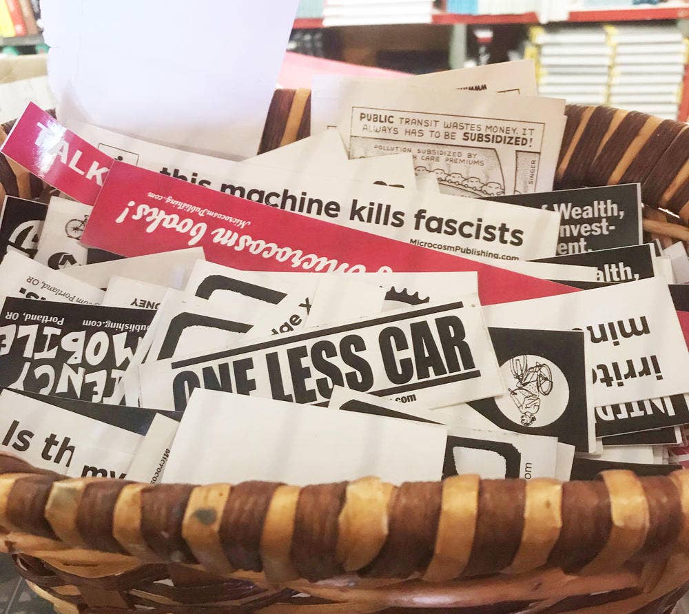 Revolution Typewriter Sticker