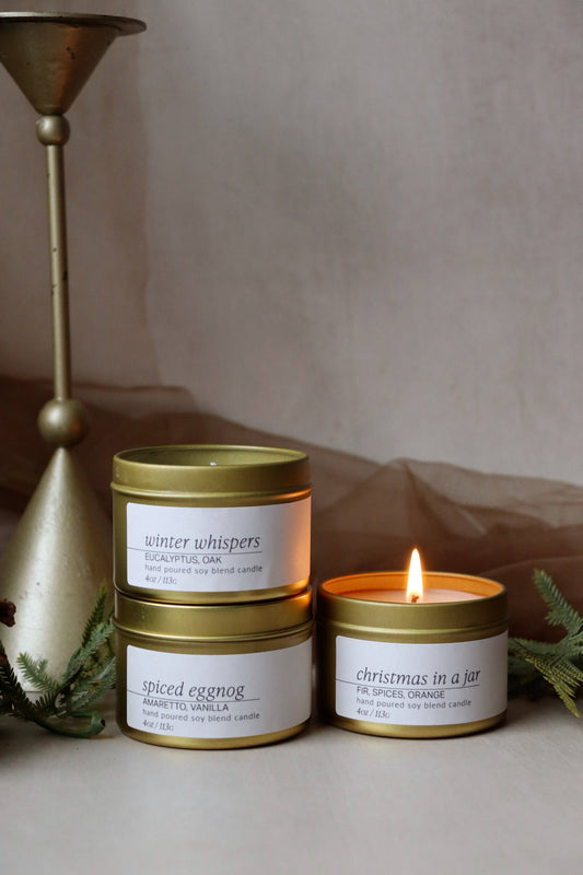 Spiced Eggnog 4oz Candle