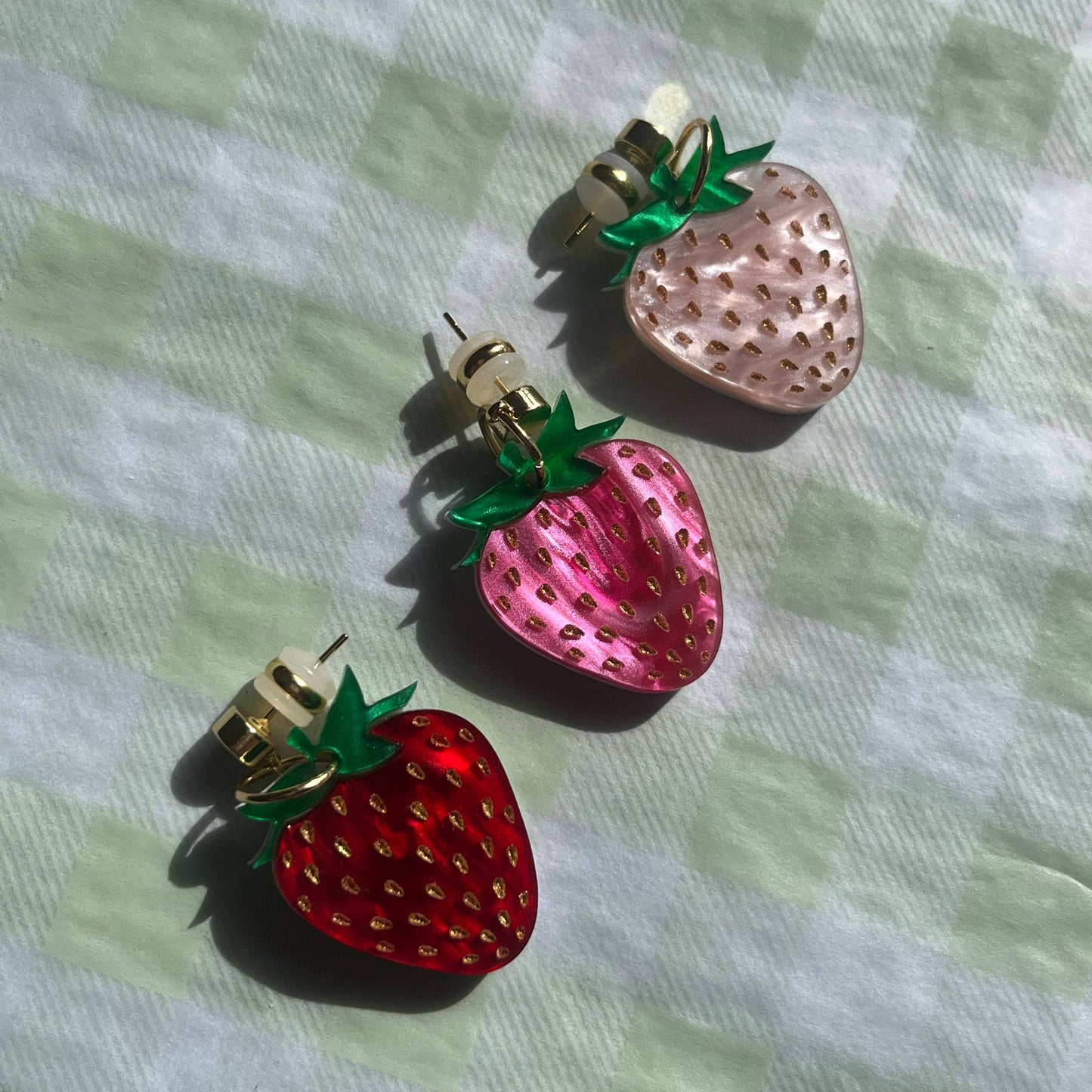 Strawberry Earrings