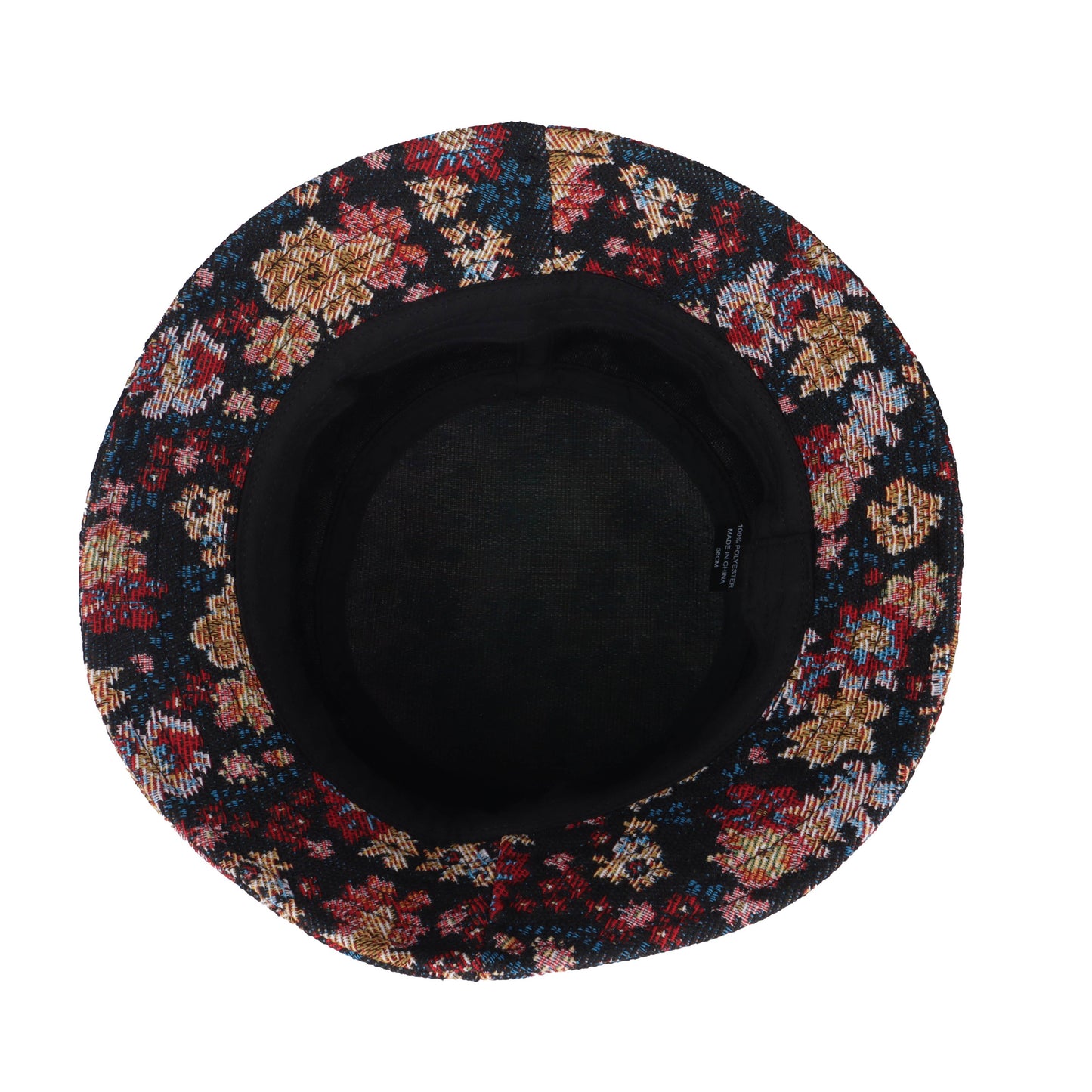 Floral Tapestry Jacquard Bucket Hat