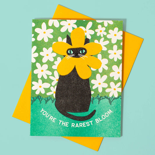 Rarest Bloom - Risograph Card
