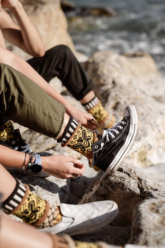 Honey Bee Crew Socks | Give Back to Help Save Pollinators