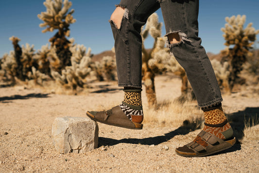 Savanna Crew Socks | Gives Back To Wildlife Conservation