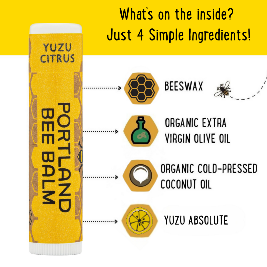 Yuzu Citrus Beeswax Lip Balm