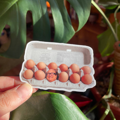 Funny Danny "Egg" DeVito Sticker