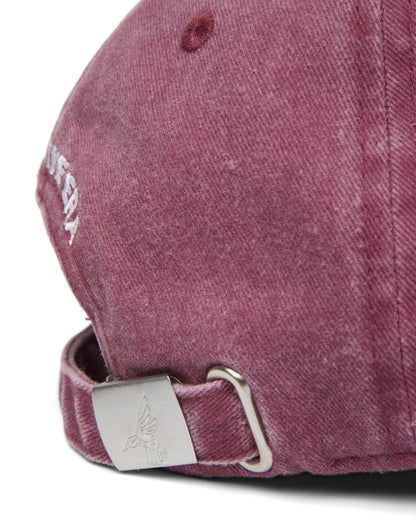 'YOU ARE ON NATIVE LAND' Dad Cap in Maroon