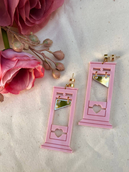 Sweetheart Guillotine Earrings