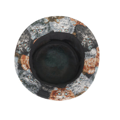 Tapestry Cat Jacquard Bucket Hat