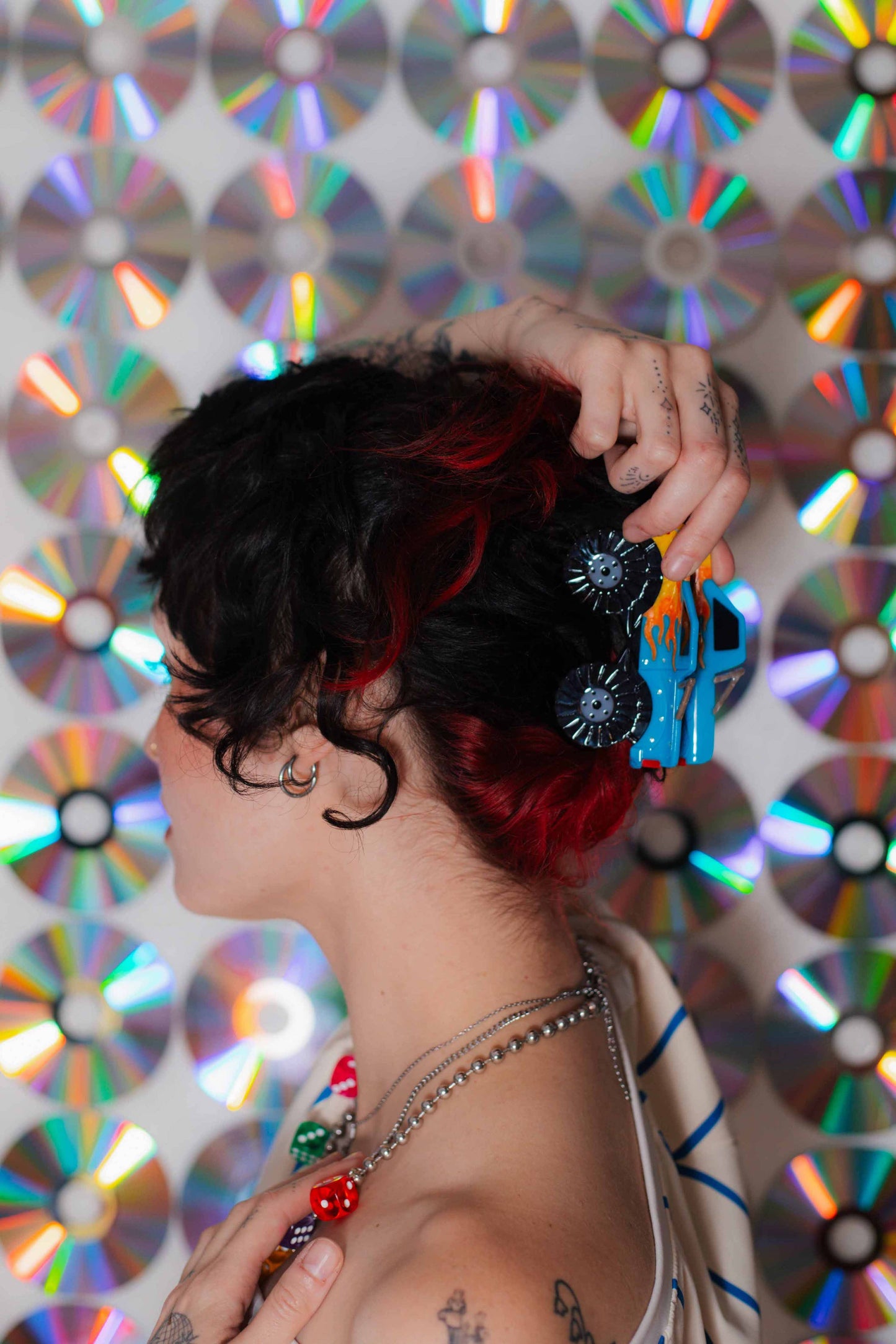 Babe Digger Monster Truck Hair Claw