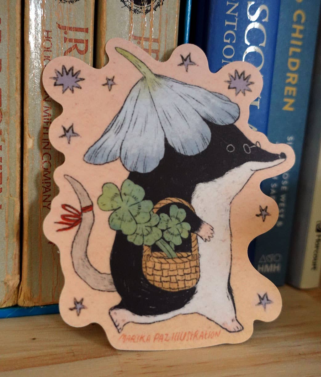 Lucky Shrew Sticker