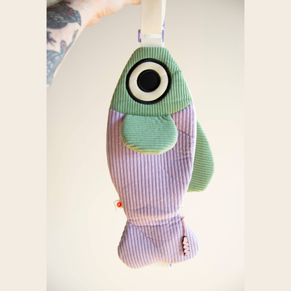 The Fish Bag - Lavender / Sage