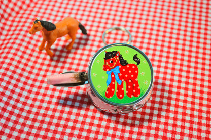 Pony Ash Tray Keychain