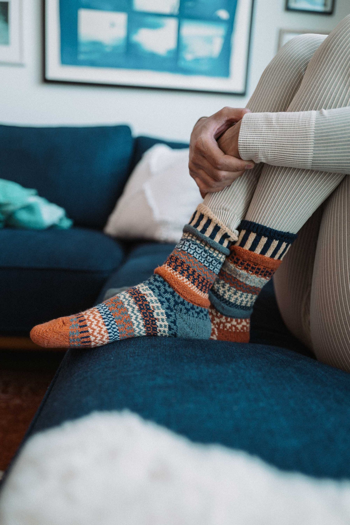 Nutmeg Crew Socks | Eco-Friendly & Made in the USA
