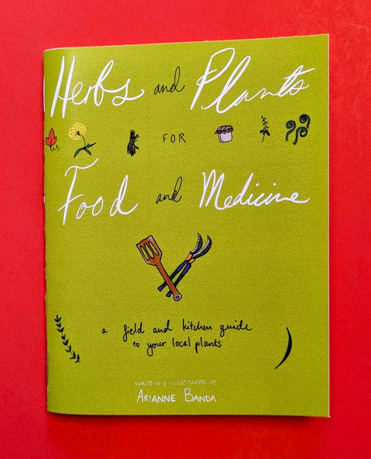 Herbs & Plants for Food & Medicine: Field Kitchen Guide Zine