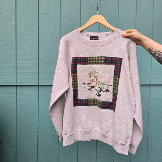 The "Sprout" Crewneck - Double Patch Crewneck