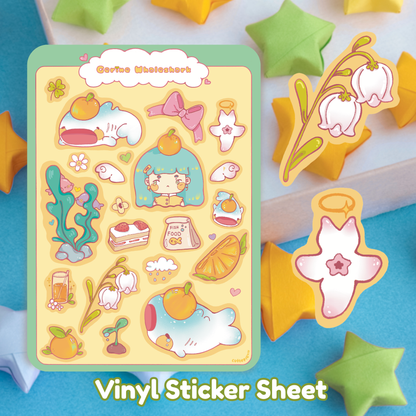 Gerine Whale Shark Sticker Sheet