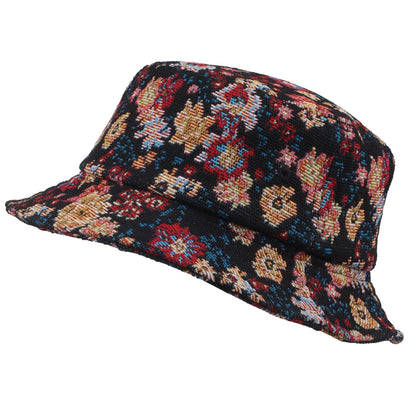 Floral Tapestry Jacquard Bucket Hat