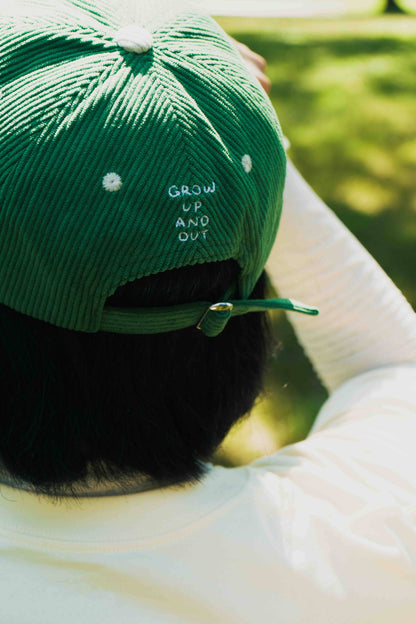 Fresh Air: Duotone corduroy baseball cap