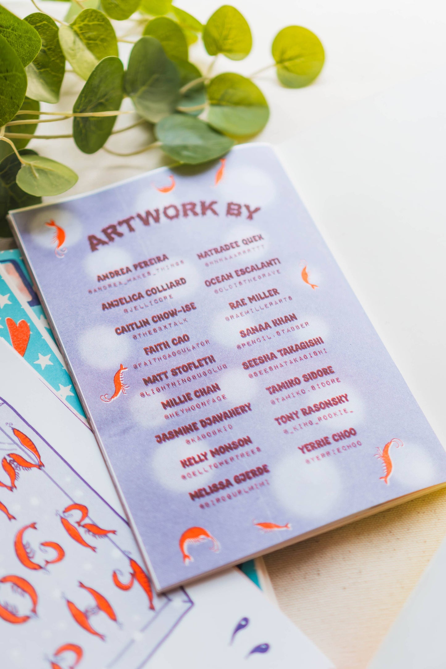 PRAWNOGRAPHY Risograph Zine