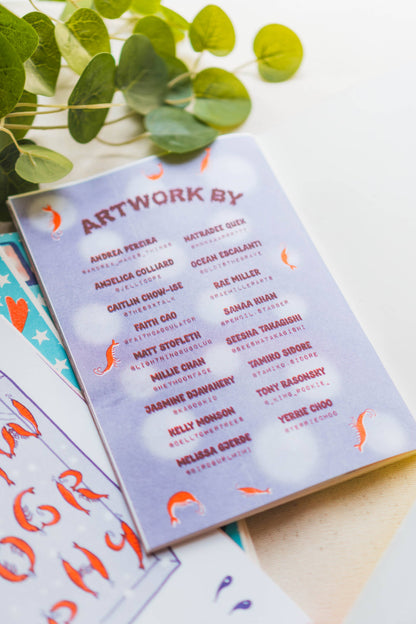 PRAWNOGRAPHY Risograph Zine