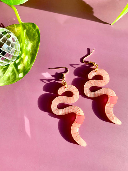 Wiggly Worms Earrings