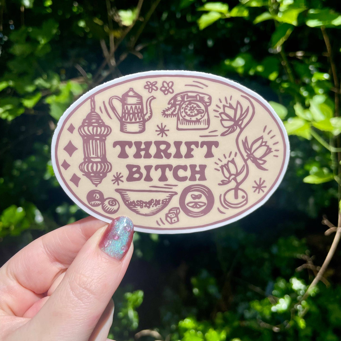 Thrift Bitch Sticker
