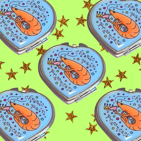 Chronic Pain PRAWNcess - Pill Case