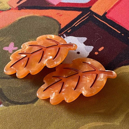 Autumn Leaf Hair Clip Barrette
