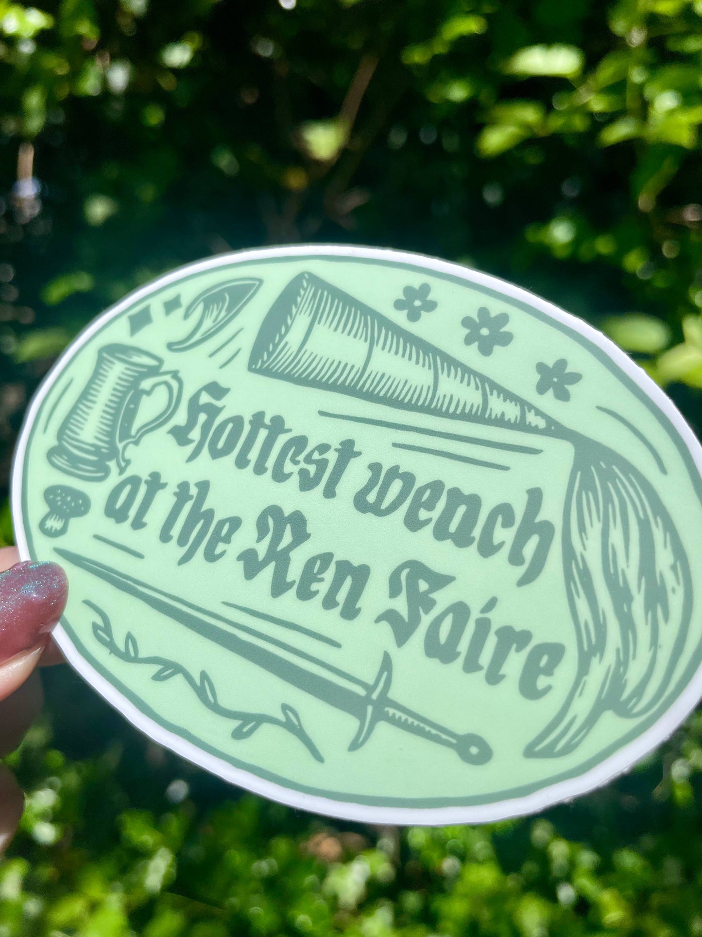 Ren Faire Sticker