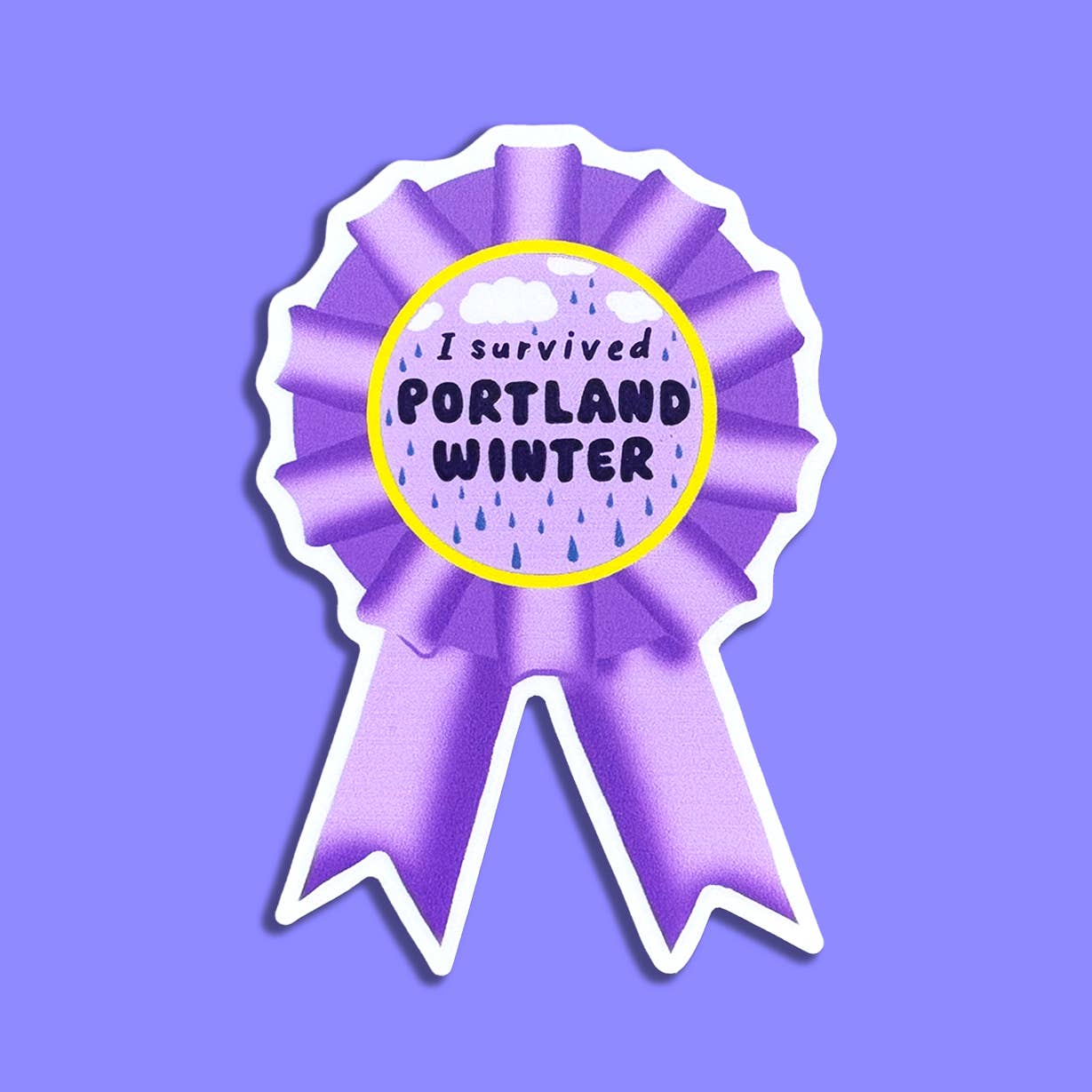 I Survived Portland Winter - Vinyl Sticker