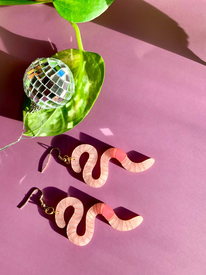 Wiggly Worms Earrings
