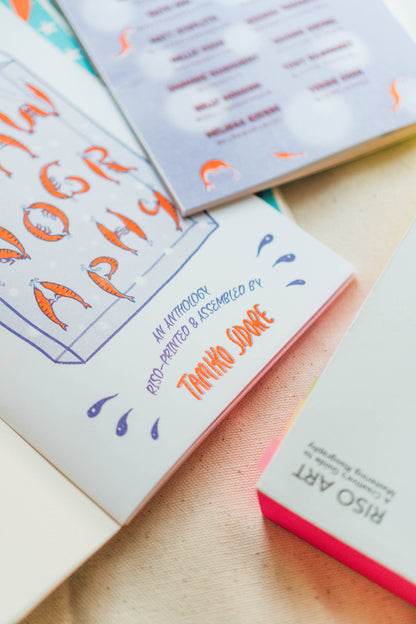 PRAWNOGRAPHY Risograph Zine