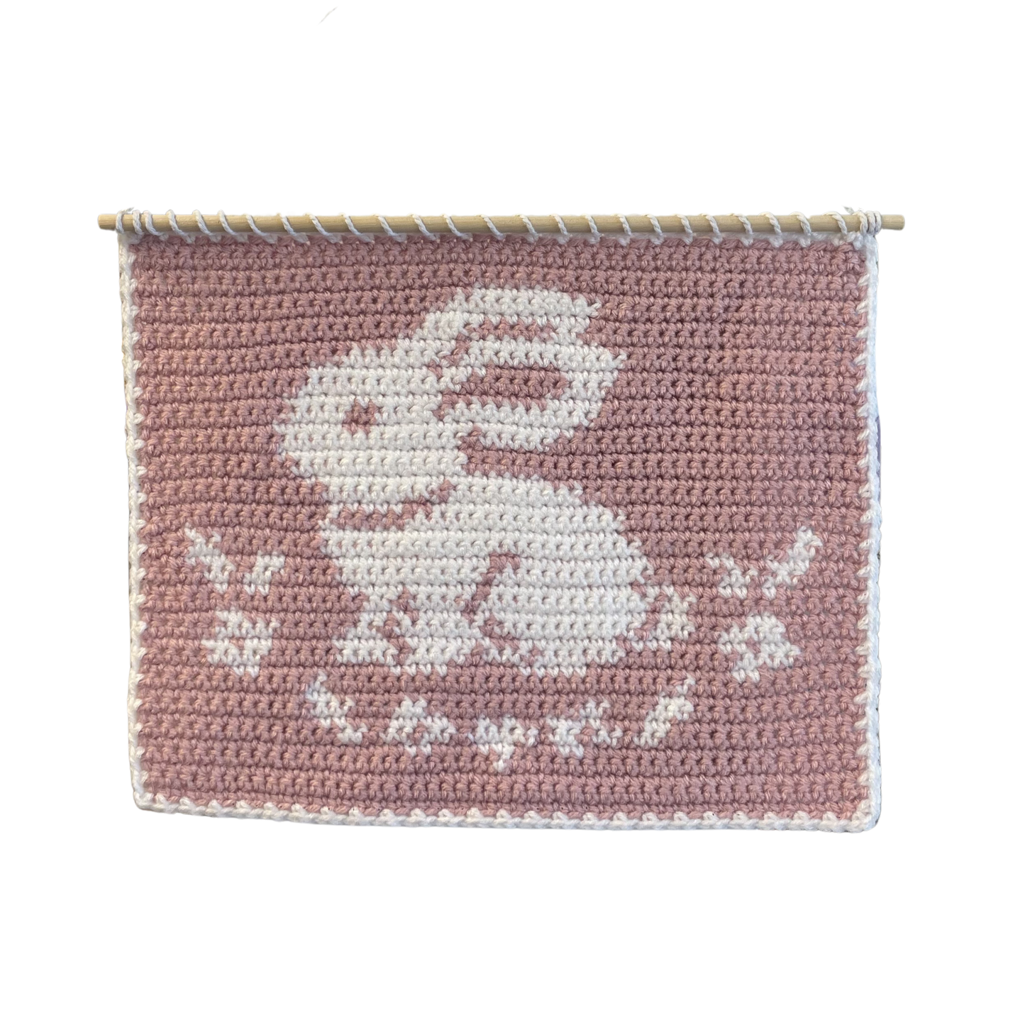 Crochet Bunny Tapestry