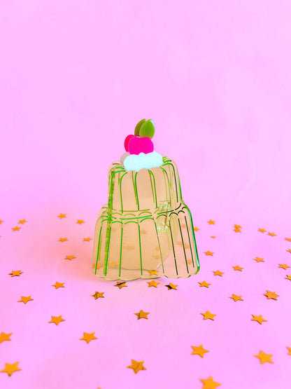 Jello Cake Hair Claw