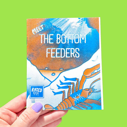 THE BOTTOM FEEDERS Risograph Zine