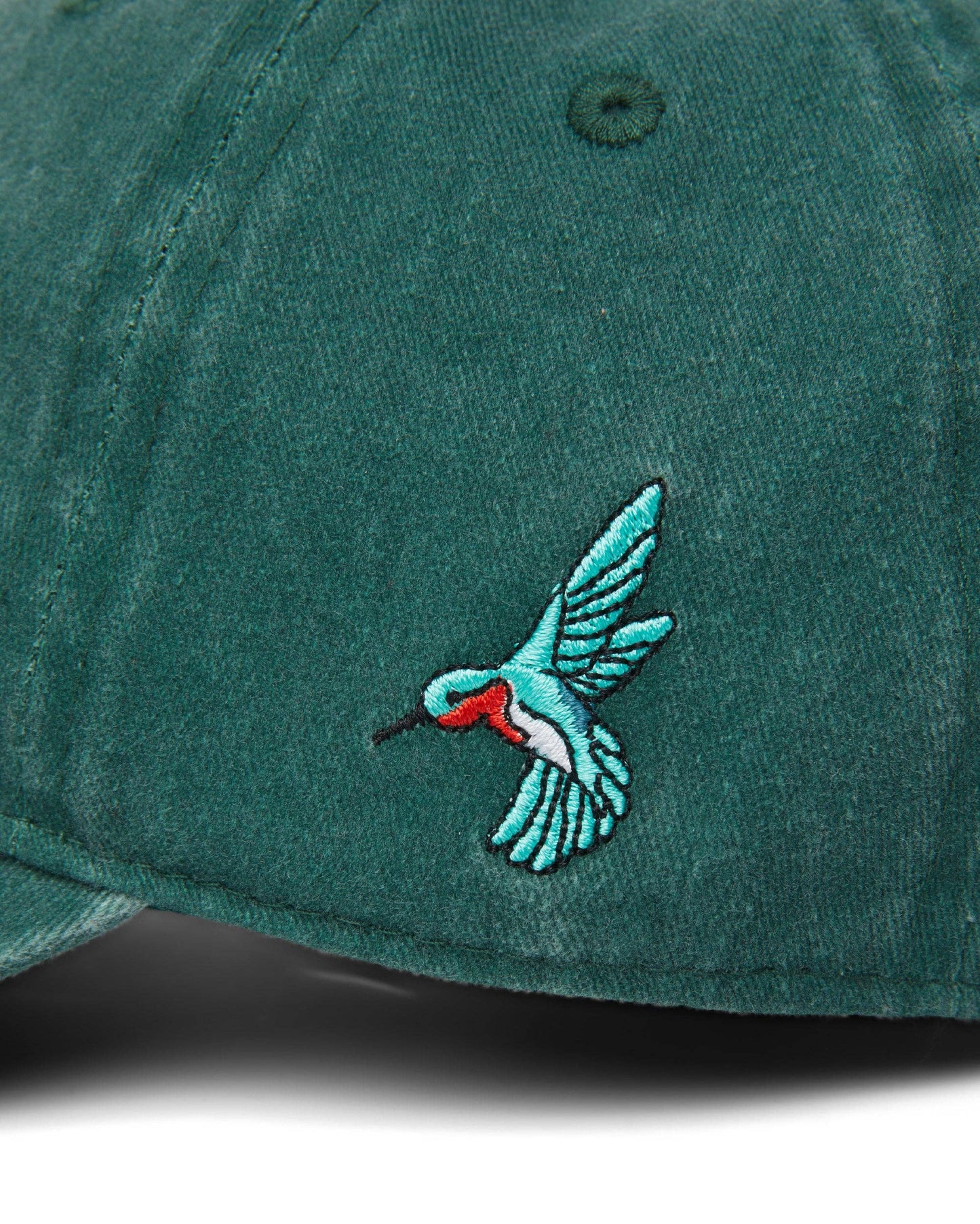 'YOU ARE ON NATIVE LAND' Dad Cap in Dark Green