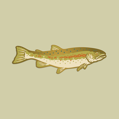 Enamel Pin: Steelhead Trout for CalTrout