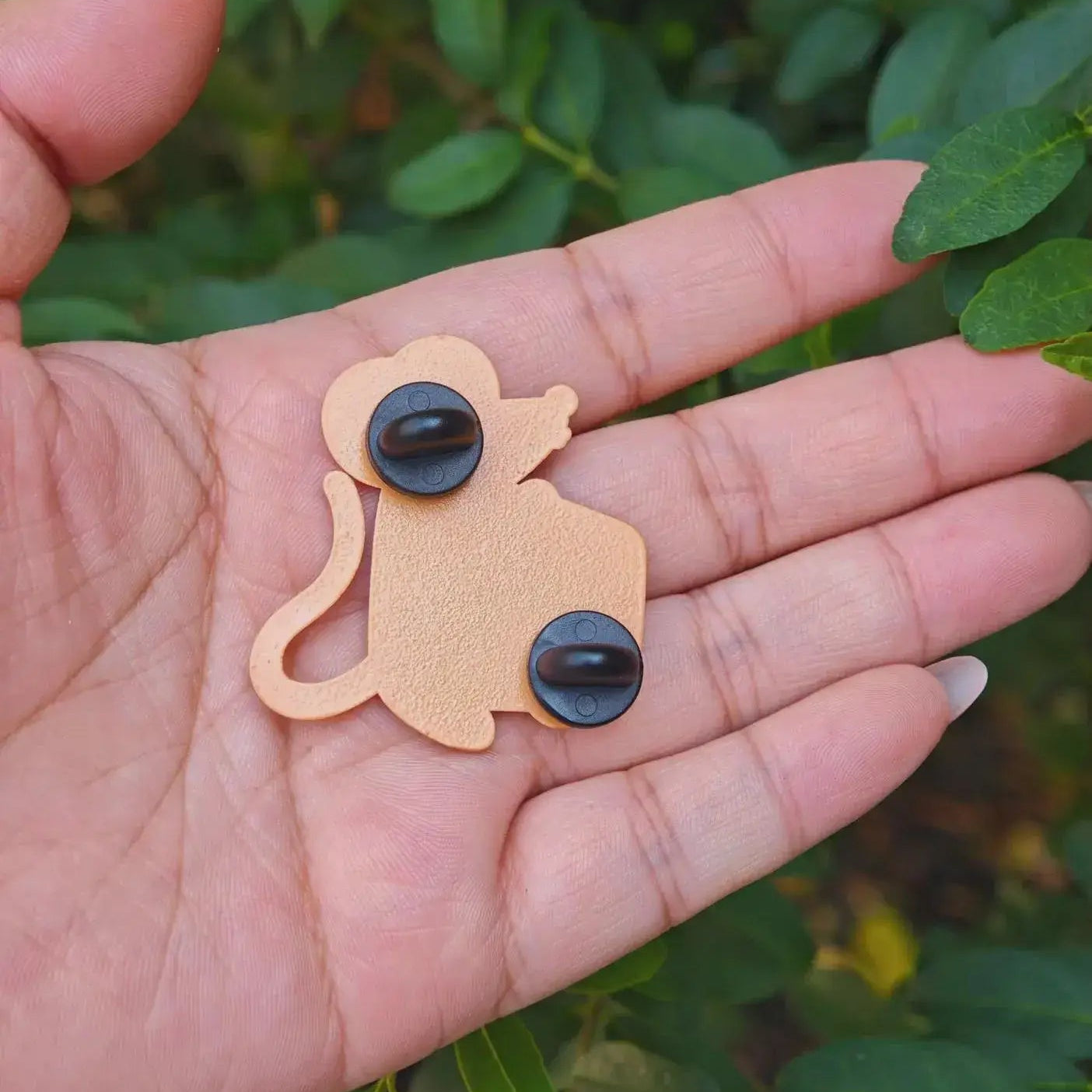 Cheese Rat Enamel Pin