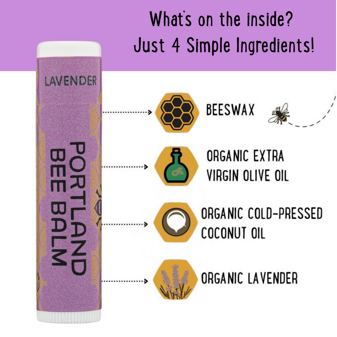 Lavender Beeswax Lip Balm