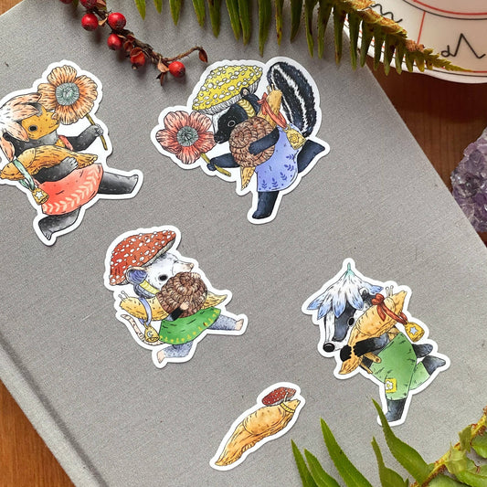 Friends of Slugs Sticker Sheet