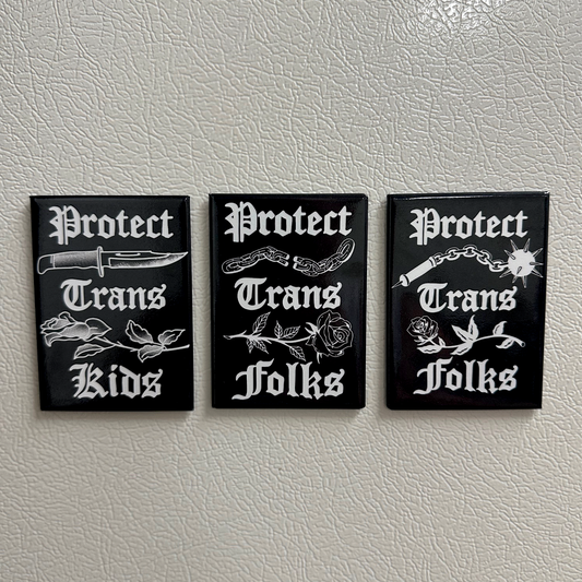 Protect Trans Folks/Kids Magnet