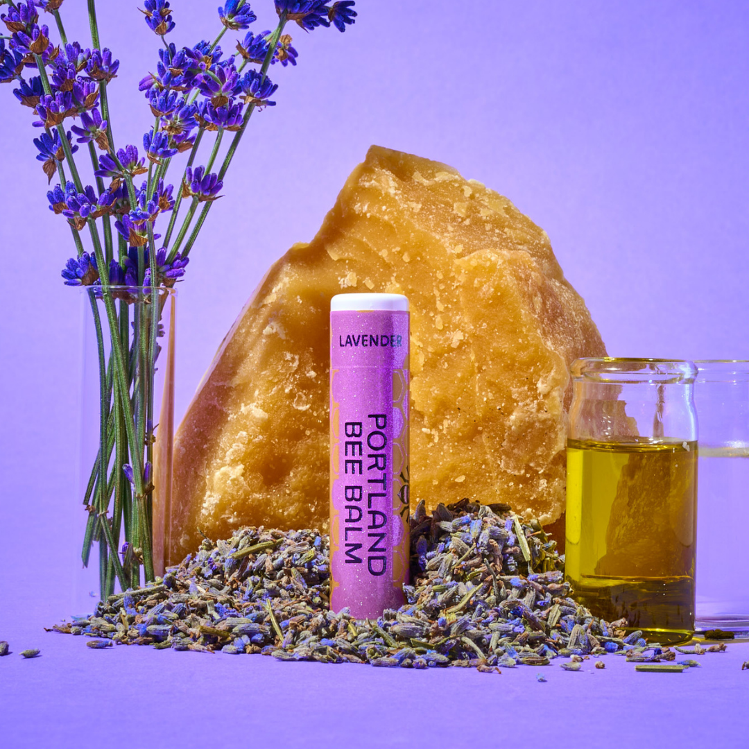 Lavender Beeswax Lip Balm