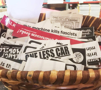 Revolution Typewriter Sticker