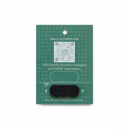 Mix + Match Pronoun Badge Double Magnet & Backing Cards Only